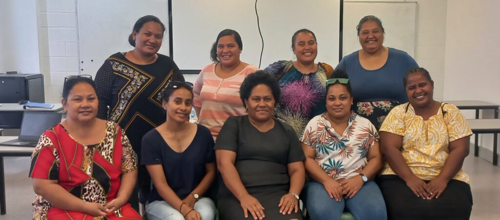 USP's Certificate III in Early Childhood Care and Education students in Nauru.