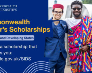 Commonwealth Master’s Scholarships for Small Island Developing States (SIDS)