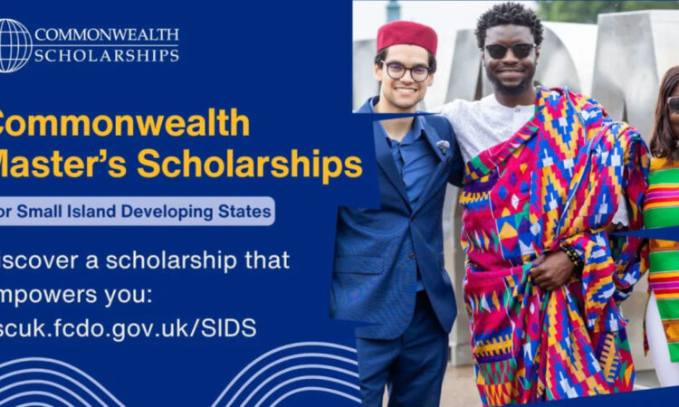 Commonwealth Master’s Scholarships for Small Island Developing States (SIDS)