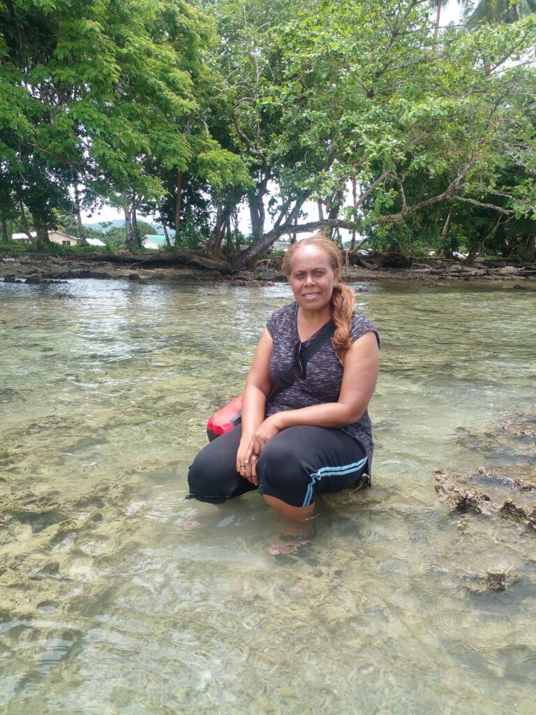 Alice Clara Aluta-Rore, whose research examines Indigenous food systems and the role of women's traditional knowledge in strengthening food security and community resilience.